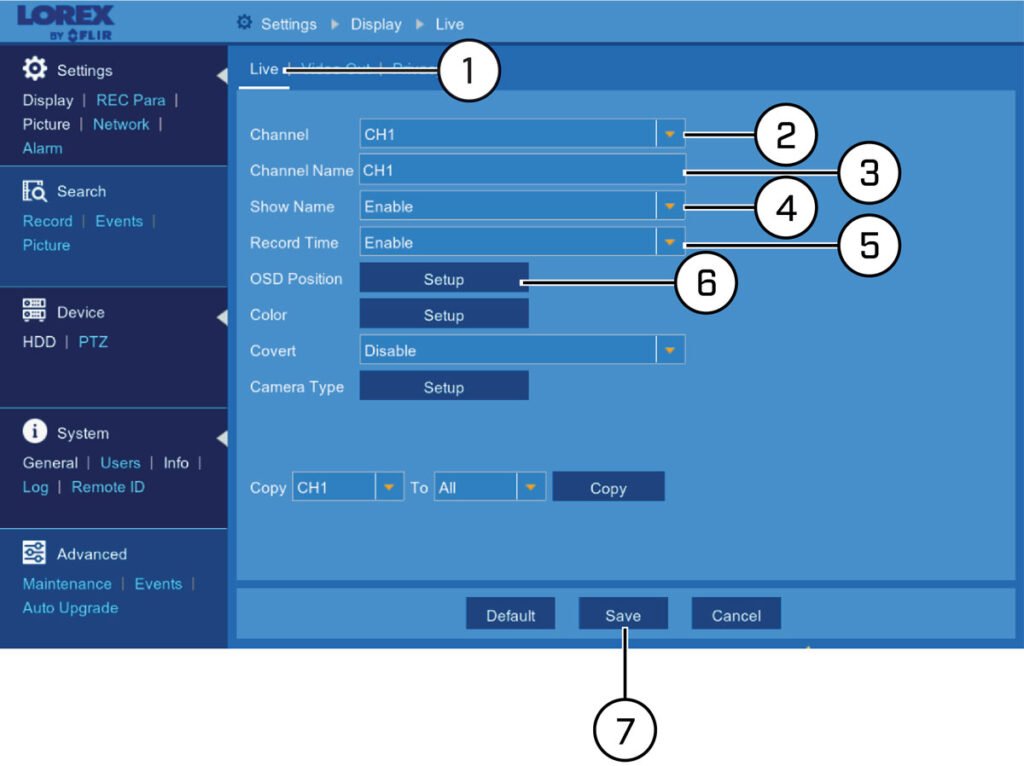 How to Adjust Camera Settings Lorex