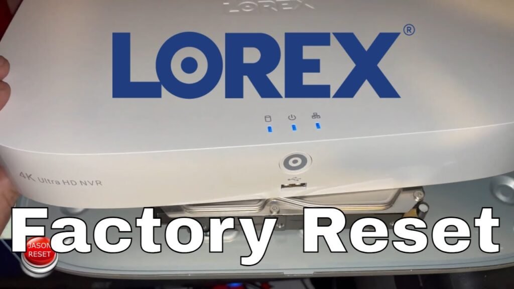 How to Factory Default Lorex Camera