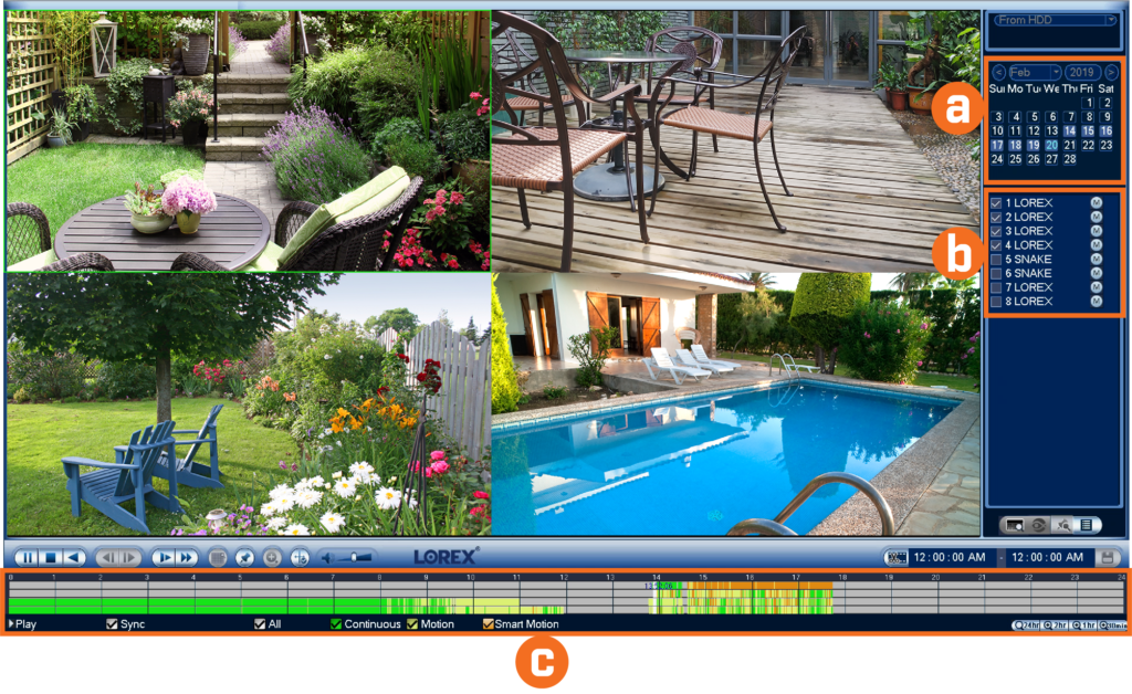 How to Replay Lorex Security Camera